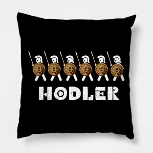 Bitcoin Cryptocurrency Hodler Pillow