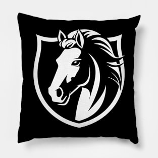 Horse head t-shirt Pillow