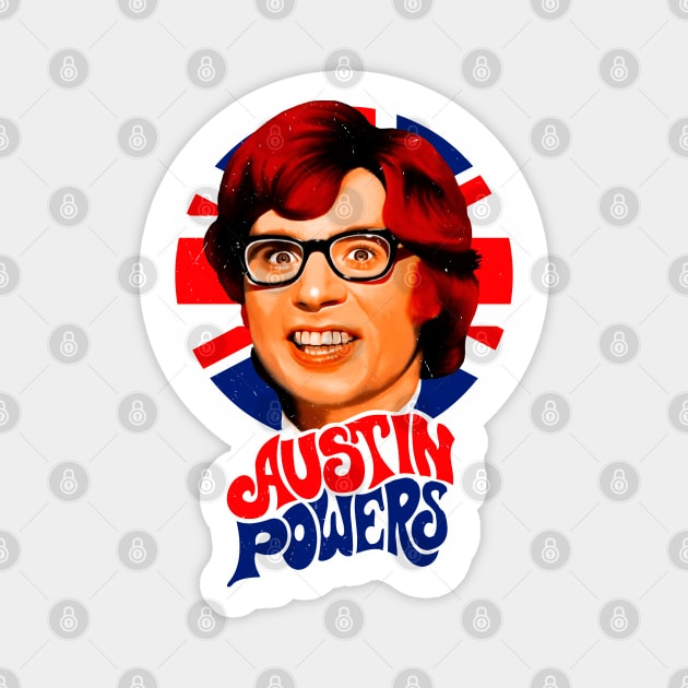 Austin Powers Magnet by GiGiGabutto