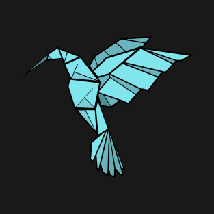 Origami hummingbird T-Shirt