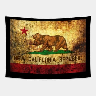 New California Republic Flag Tapestry