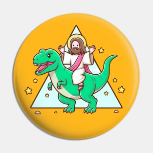 Jurrasic Jesus Pin