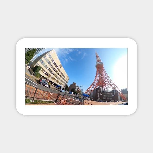 Tokyo Tower Magnet by tokyopaul360