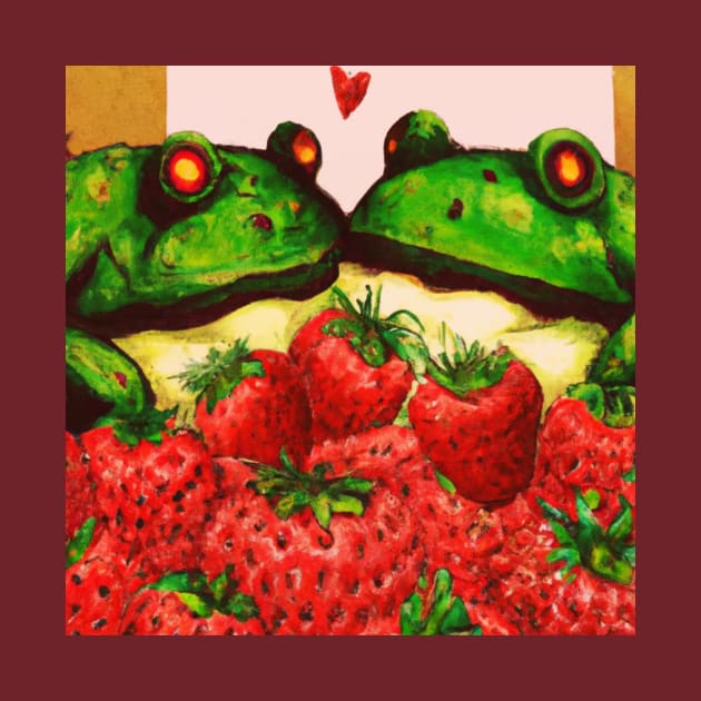 Valentine's Froggies by soubamagic