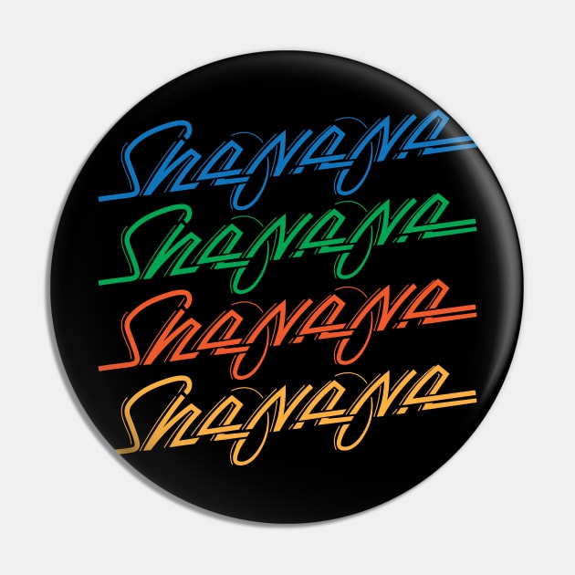 Sha Na Na / Rock Doo-Wop 70s Fan Design Pin by Trendsdk