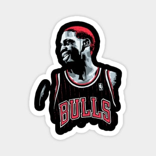 Dennis Rodman Bulls Magnet