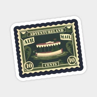Adventureland Stamp Magnet