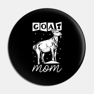 Goat lover - Goat Mom Pin