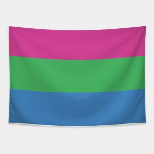 Polysexual Pride Flag Tapestry