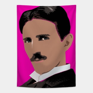 nikola tesla Tapestry