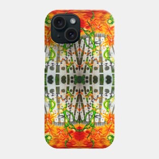 Atom Schlange Blume PATTERN Phone Case