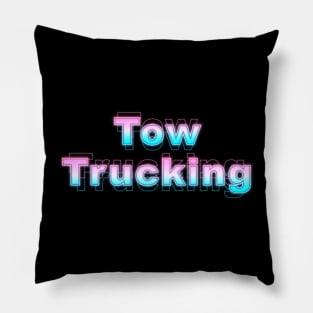 Tow Truckering Pillow