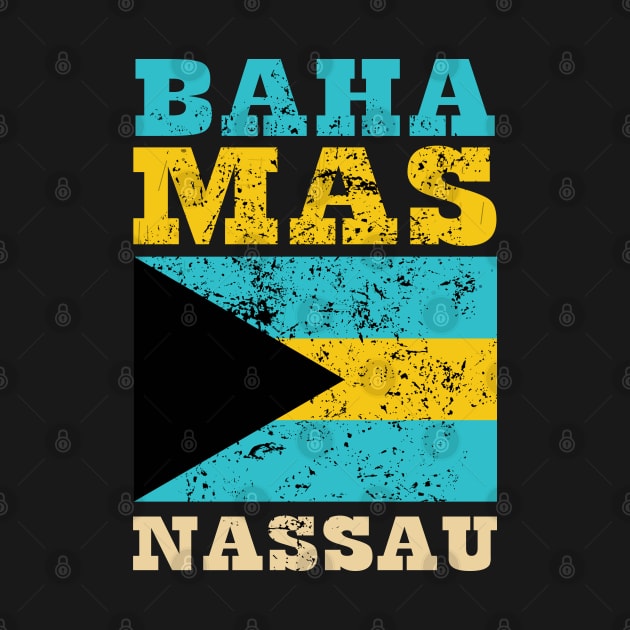 Flag of St Bahamas by KewaleeTee