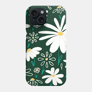 green daisies Phone Case