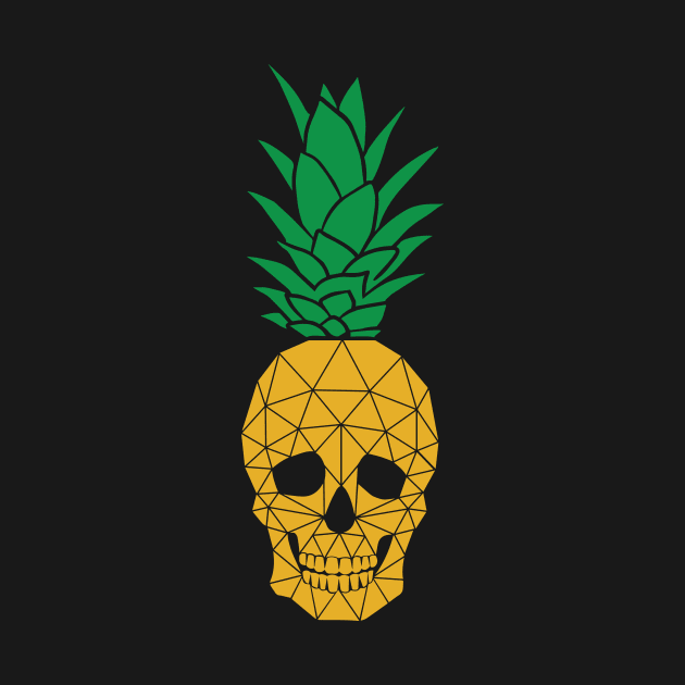 Pineapple Skull by bwoody730