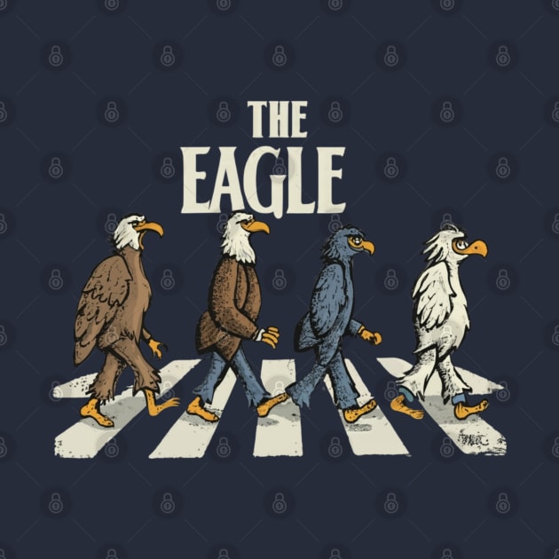 the eagles band retro by Aldrvnd