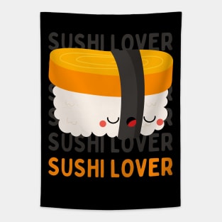 Cute Kawaii Sushi lover I love Sushi Life is better eating sushi ramen Chinese food addict Tapestry