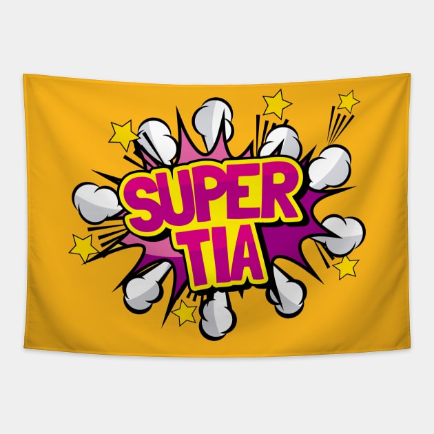 Super Auntie Spanish Titi Tia Superhero Camisa Gift T-Shirt Super Auntie Spanish Titi Tia Superhero Camisa Gift T-Shirt