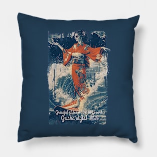 Geisha Surfing 7403 Pillow