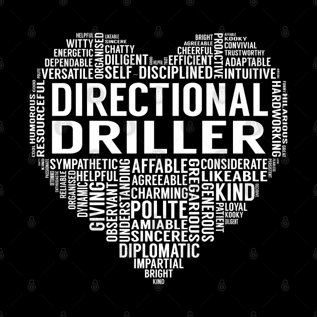 Directional Driller Heart by LotusTee