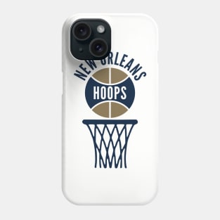 Retro New Orleans Hoops Logo Phone Case