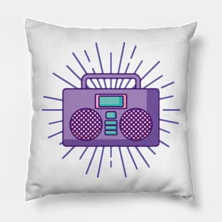 Retro boom Pillow