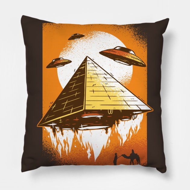 Pyramid Launch Pillow by Cosmo Gazoo