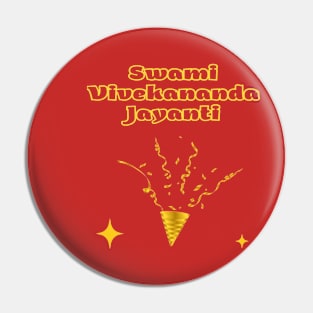 Indian Festivals - Swami Vivekananda Jayanti Pin