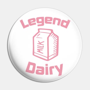 Strawberry Milk Funny Pin