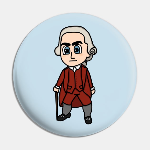 Chibi Sam Adams (Large Print) Pin by Aeriskate