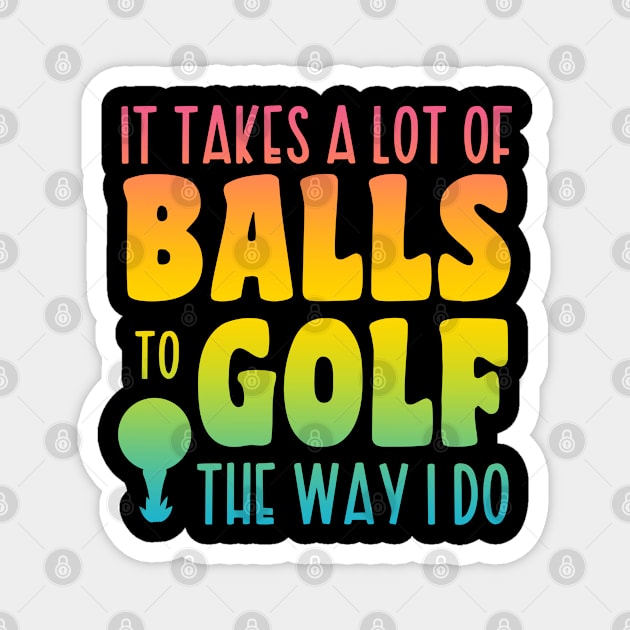 Golfing Magnet by Xtian Dela ✅