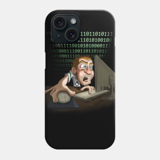 Computer Nerd Geek Hacker Phone Case