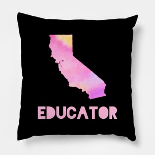 California Educator Pillow