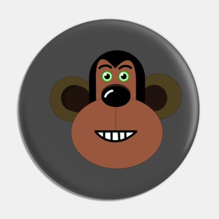 Funny Monkey Pin