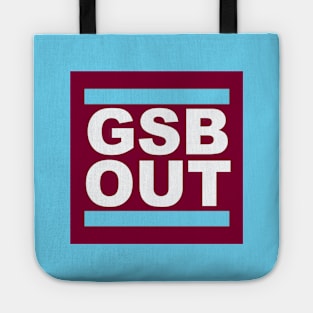 GSB OUT (Claret) Tote