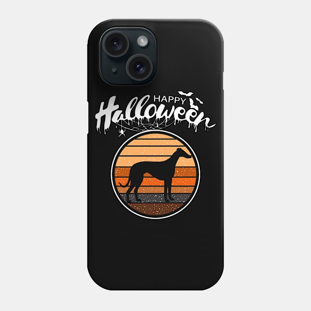 Funny Happy Halloween Beautiful Whippet Men Women Kids Gift Phone Case by mlleradrian