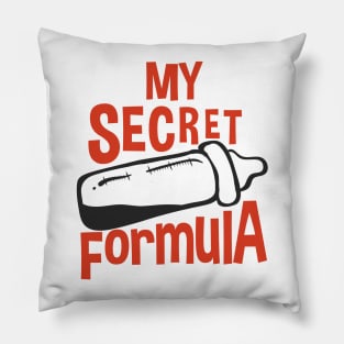 My Secret Formula (Baby Bottle) Pillow