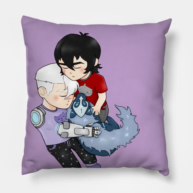 sleepy sheith vld Pillow by annamustdie