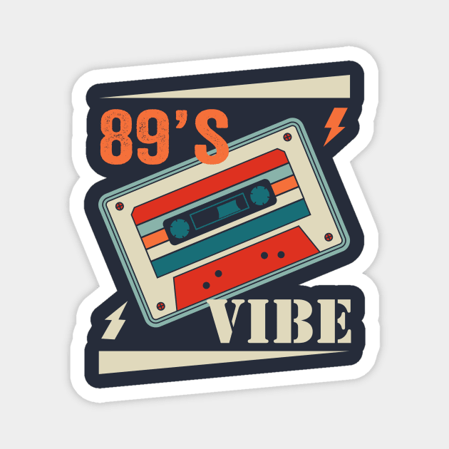 89’s Old Vibe Magnet by Ortumuda