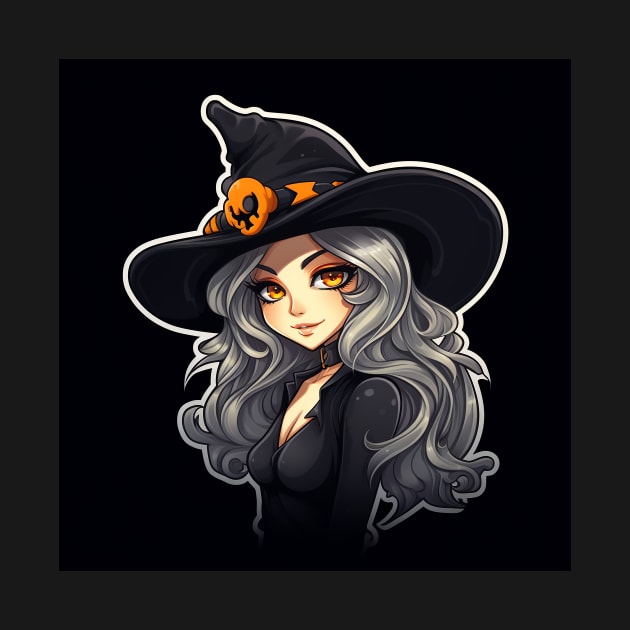 Happy halloween witch by NumberOneEverything