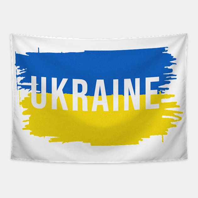 ukraine flag Tapestry by olalshop