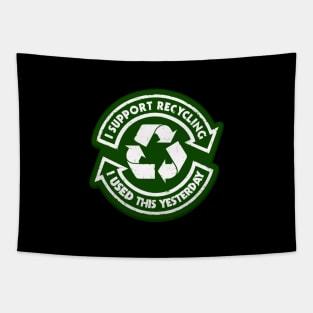 Please Recycle Tapestry