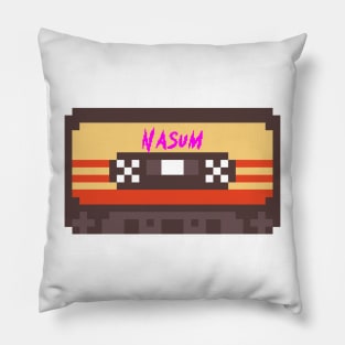 Nasum 8bit cassette Pillow