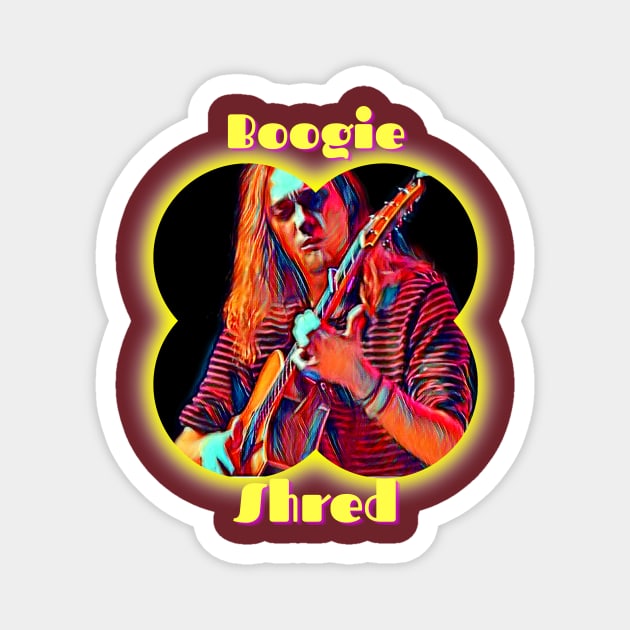 Boogie Shred (young guitarist) Magnet by PersianFMts