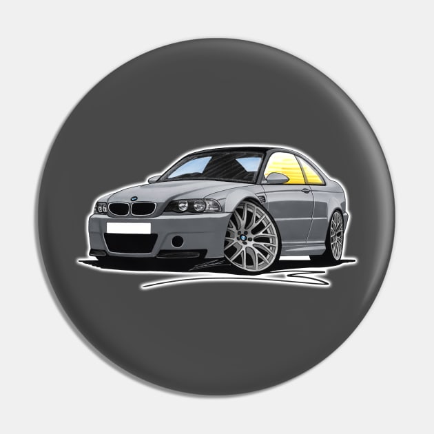 BMW M3 (e46) CSL Grey Pin by y30man5