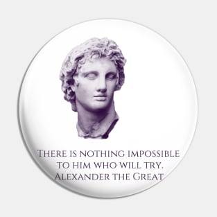 alexander the great Pin