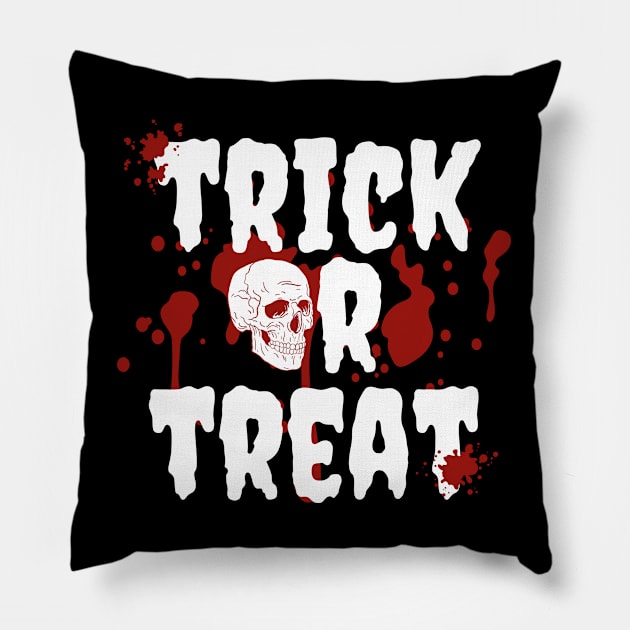 Trick or treat Pillow by DMS DESIGN