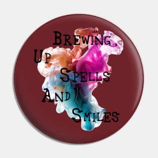 Brewing up spells and smiles Pin