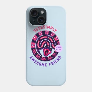 Pet Snake Lover Awesome Friend Snakes Phone Case