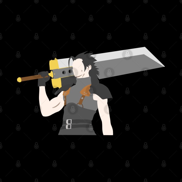 Outstanding Zack Fair Minimalistic by Kidrock96